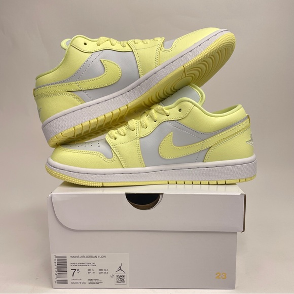 Nike Air Jordan 1 Retro Low WMNS “Lemonade” 2023 - Picture 3 of 4
